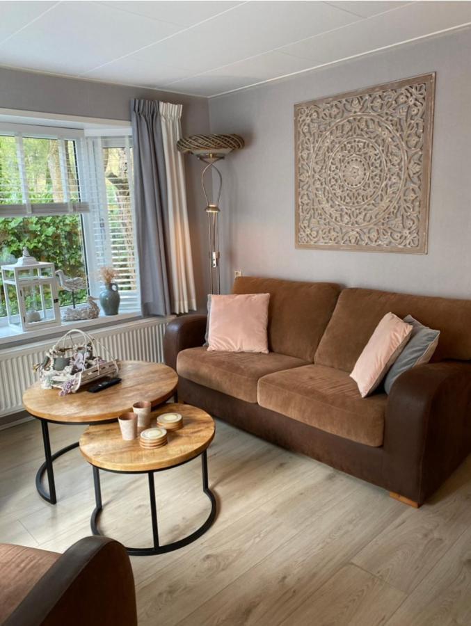 Luxe Chalet Met Prachtig Terras Op De Veluwe , Veel Privacy Гундерло Екстер'єр фото